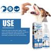 Removedor de Manchas Dentárias para Animais Remove placa bacteriana, dentes amarelados, mau hálito, limpador de espuma oral
