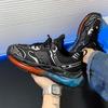 Men's Shoes New Breathable Mesh Sports Shoes Men's Versatile Teenagers Platform Casual Running Dad Shoes