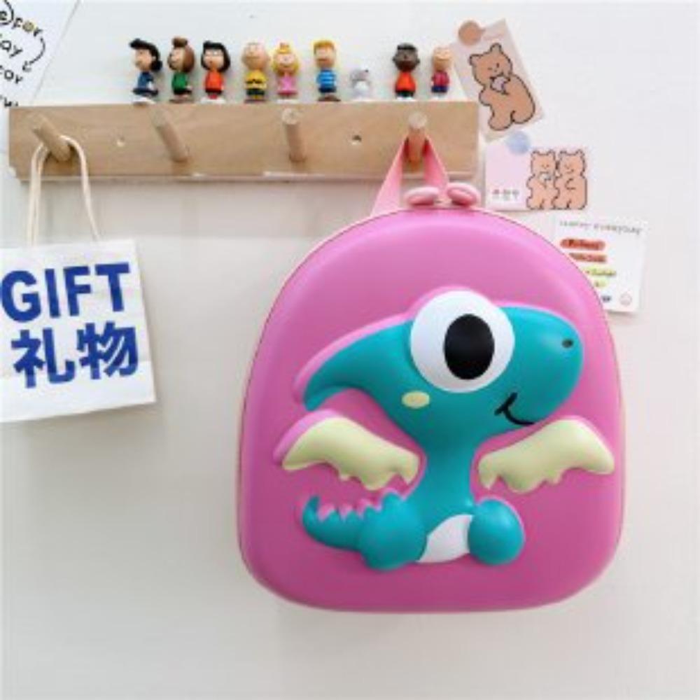 

New three-dimensional cartoon children s schoolbag eggshell new kindergarten small and medium class schoolbag fashionable cute dinosaur 26*9*28