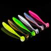 10/20pcs Micro Soft Fishing Lures T-tail Worm Lure big Silicone Artificial Bait Jig Wobblers 65mm for Bass Pike Fishing Tackle260319