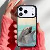 Cute Dolphin Ocean Phone Case for iPhone 17 16 15 14 13 Pro Max Back Cover for 12 11 Pro Coque