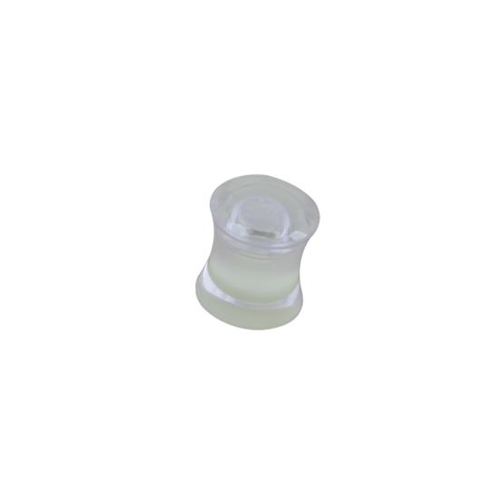 Unisex Glow In the Dark Double Flared Saddle Ear Gauge Plug Body Piercing