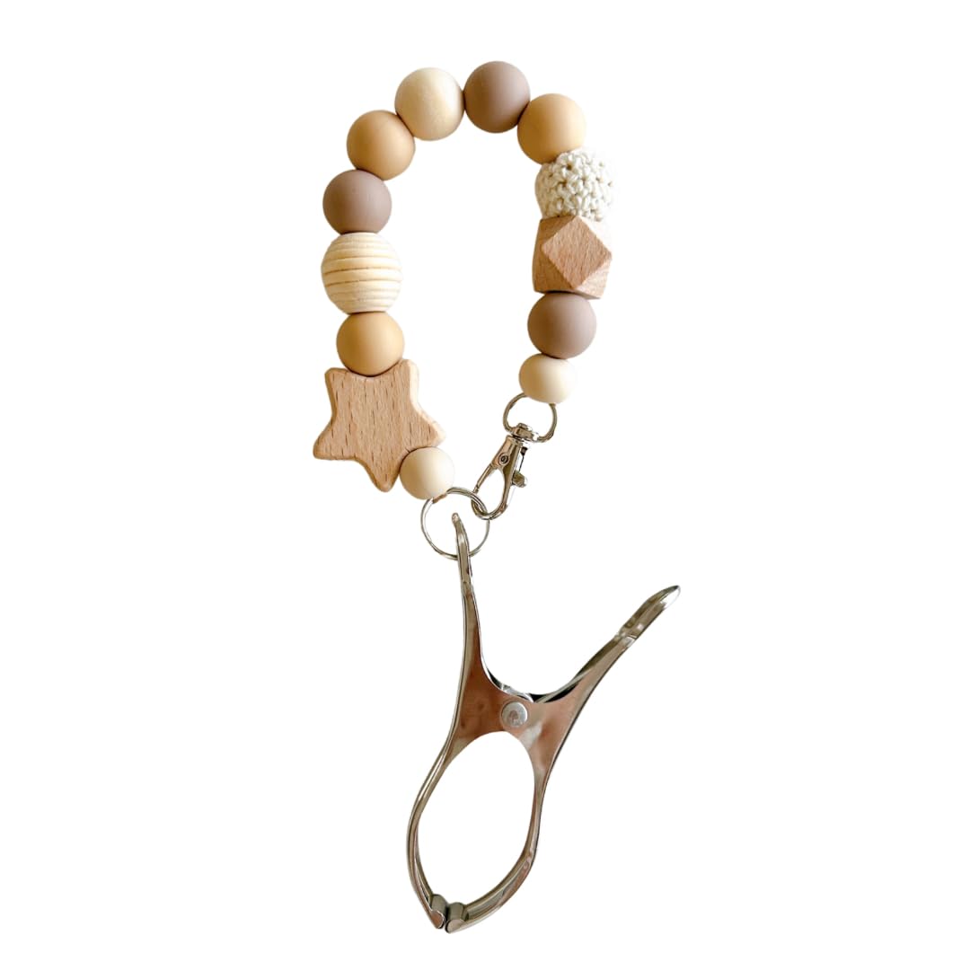 

Lulu Fleur Natural Color Shoe Shoe Muted Prevents Drops and Baby First Baby Goods & Star/Bear/Rabbit Clips, Holder, Color, Losses, Gift, Shoes,