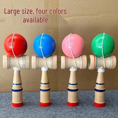 Kendama Japanisches Traditionelles Geschicklichkeitsspielzeug für Anfänger und Kinder