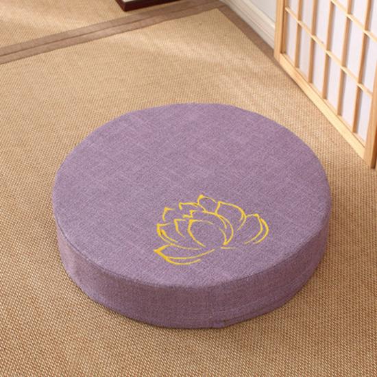 Japanese Linen Bay Window Cushion - Thickened, Removable, Washable Tatami Meditation Mat