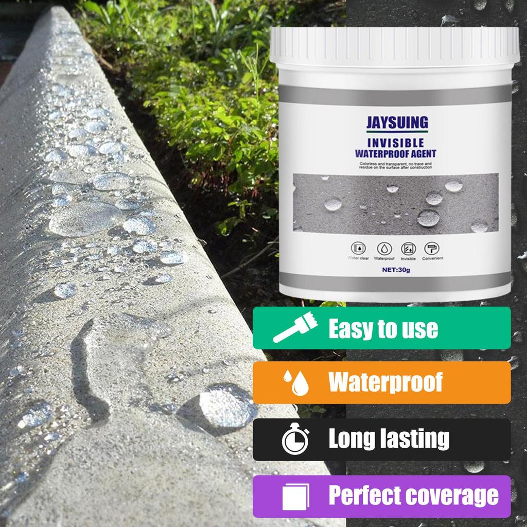 JAYSUING Clear Waterproof Leak-Stop Filler – Weather & Crack Resistant Home Coating