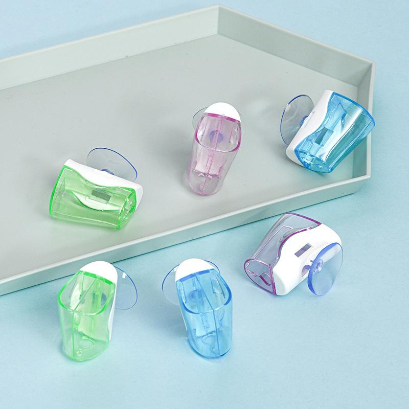 3Pcs Suction Cup Toothbrush Holder Dustproof Wall Mount Toothbrush Head Covers Bathroom Travel Hotel Tooth Brush Organizer