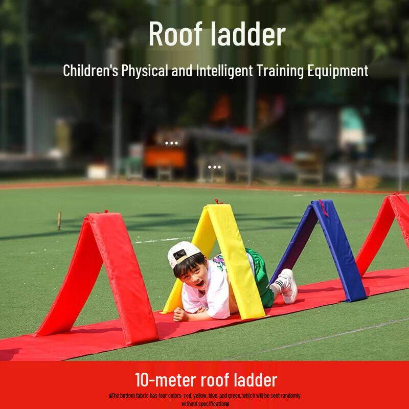 WEZHO Kindergarten Rooftop Hopscotch Sensory Ladder Set