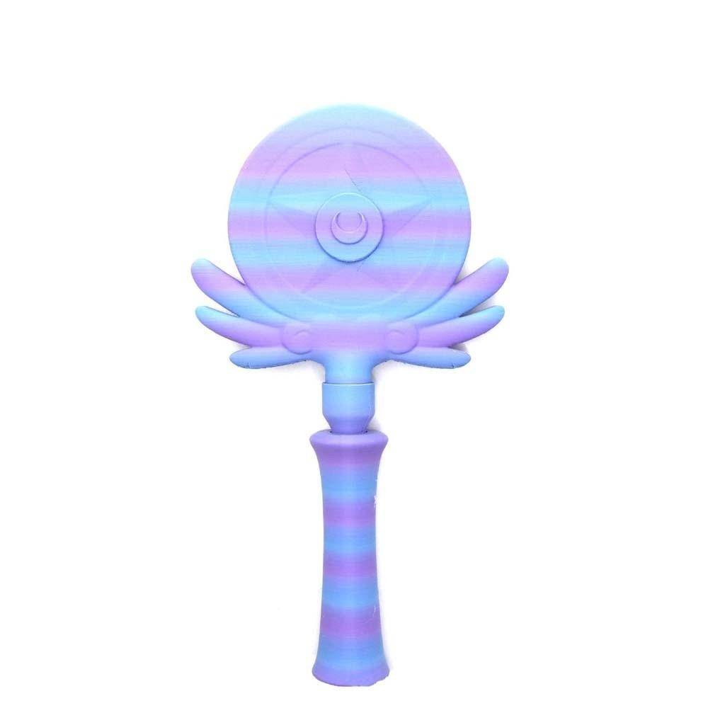 Creative Contactless Payment Sleeve Portable Moon Magic Wand Holder Travel Telescoping Style 2