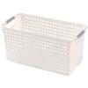 Kitchen storage basket Plastic snack storage basket Square bathroom storage basket Small basket Cosmetics storage box Desktop