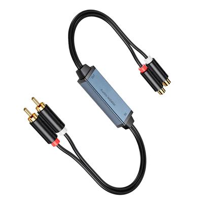 Poyiccot RCA Noise Filter, RCA Audio Noise Cancellation, Ground Loop Isolator Noise Cancellation, Compatible