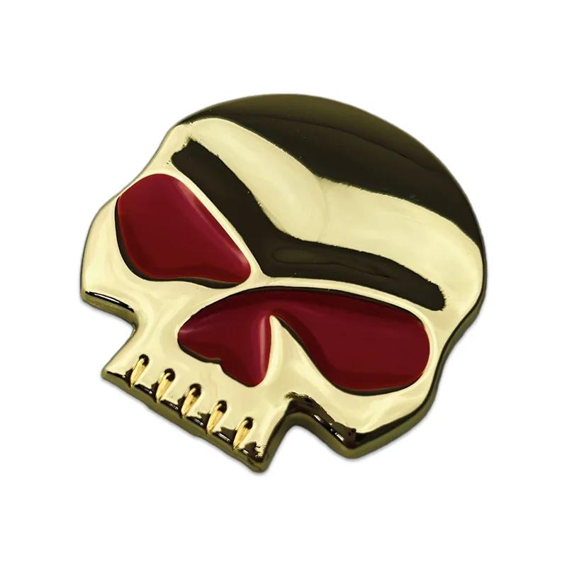 

Metal Skull Car Sticker Trunk Body Badge Decal Decoration for Honda Toyota Mazda Lexus Land Rover Chevrolet VW Skoda Styling