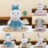 Pink Bunny Plush Toy For Couples Gift Soft Animal Doll For Kids And Adults
