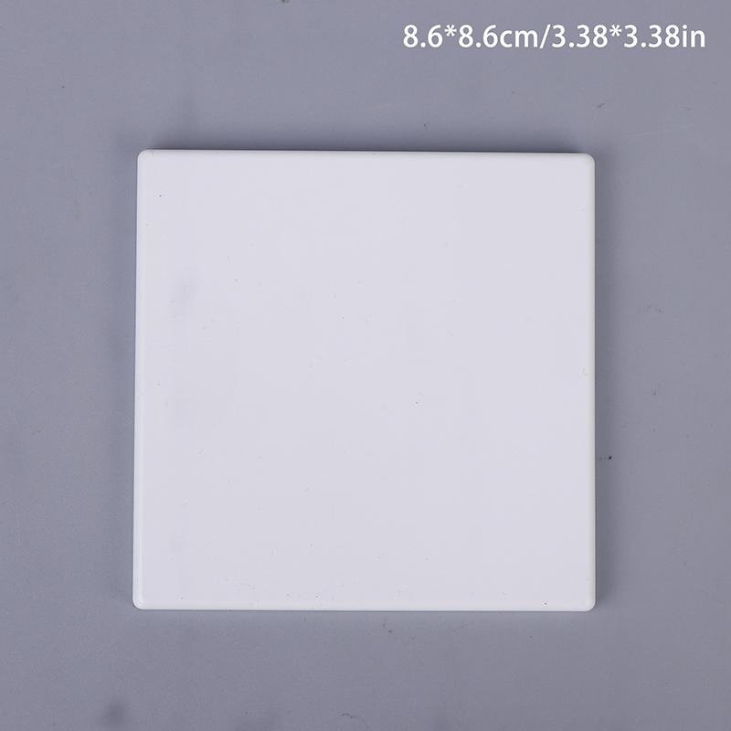 Self-Adhesive Switch Socket Decorative Panel Plate Wall Hole Cover Abs Universal Blank Panel Cover Home Hardware