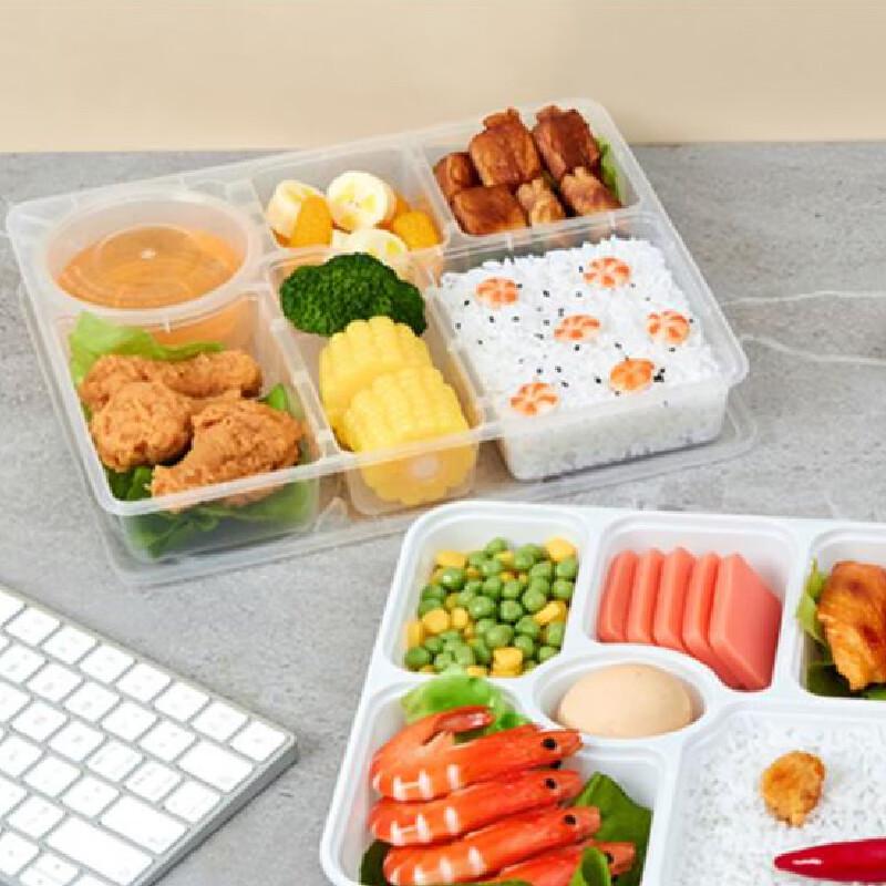 Tongyuan Disposable 6-Compartment Meal Prep Containers