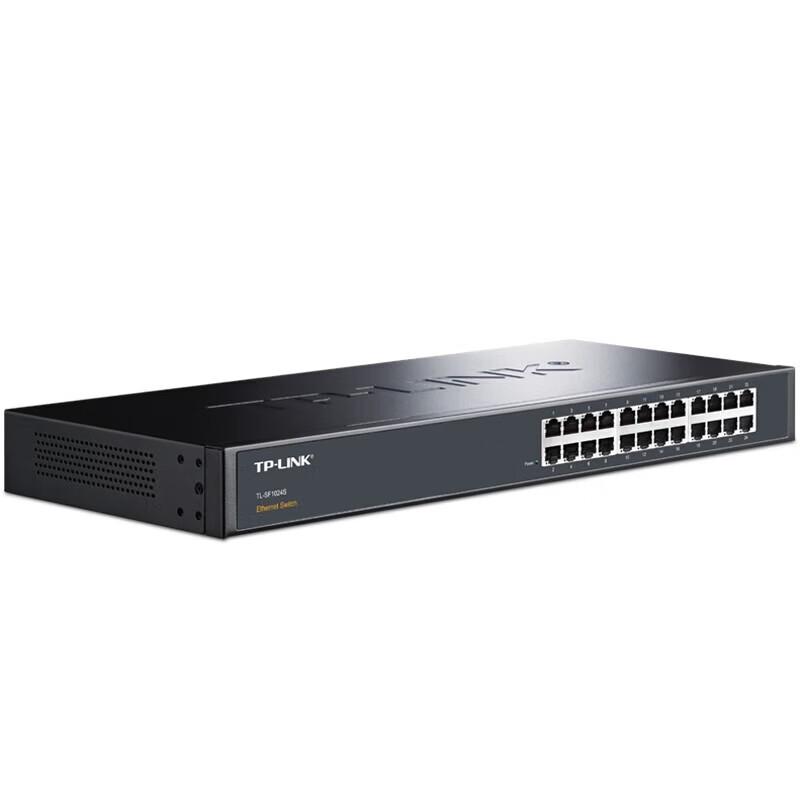 TP-LINK TL-SF1024S 24-Port 100M Ethernet Switch CN plug (adapter included)