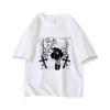 Y2k Grunge Misa Anime Oversized Short Sleeve O Neck T Shirt Graphic Print 100 Cotton 2000s Vintage Women Tops Clothes Summer