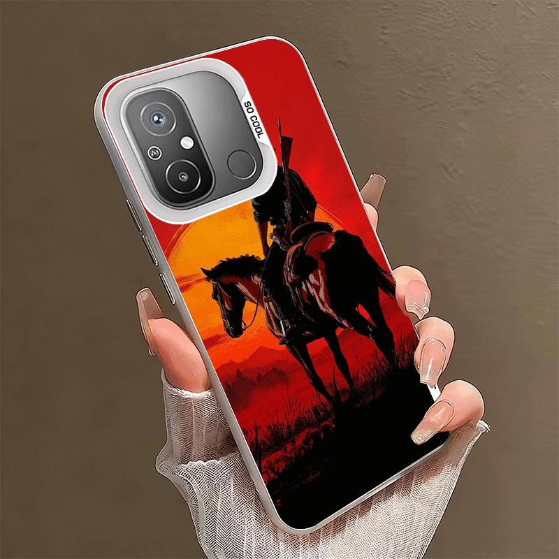 Red Dead R-Redemption Soft Phone Case for Xiaomi Redmi 15C 15 14C 13C 12C Poco X5 X6 X7 Pro X3 F8 F7 Ultra M8 13 12 Cover Back S