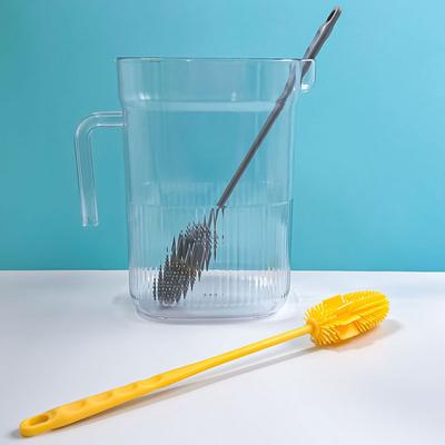 Kitchen Long Handle Bottle Brush, High Efficicecy Cup Cleaning Brush, Home Kitchen Supplies Brush For Bottles Kitchen Gadgets