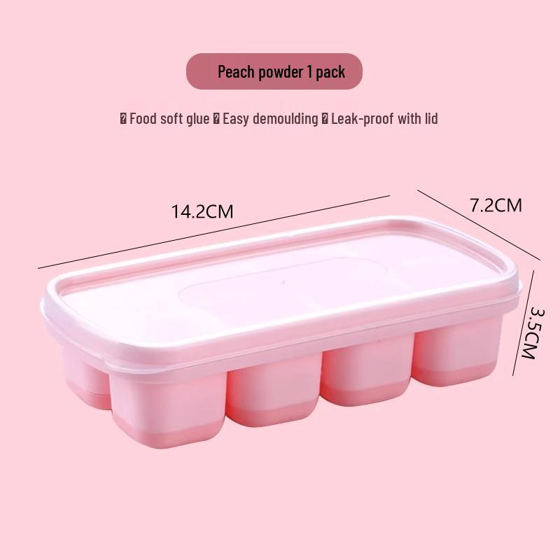 

Силиконовая форма для льда с мягким дном для легкого извлечения