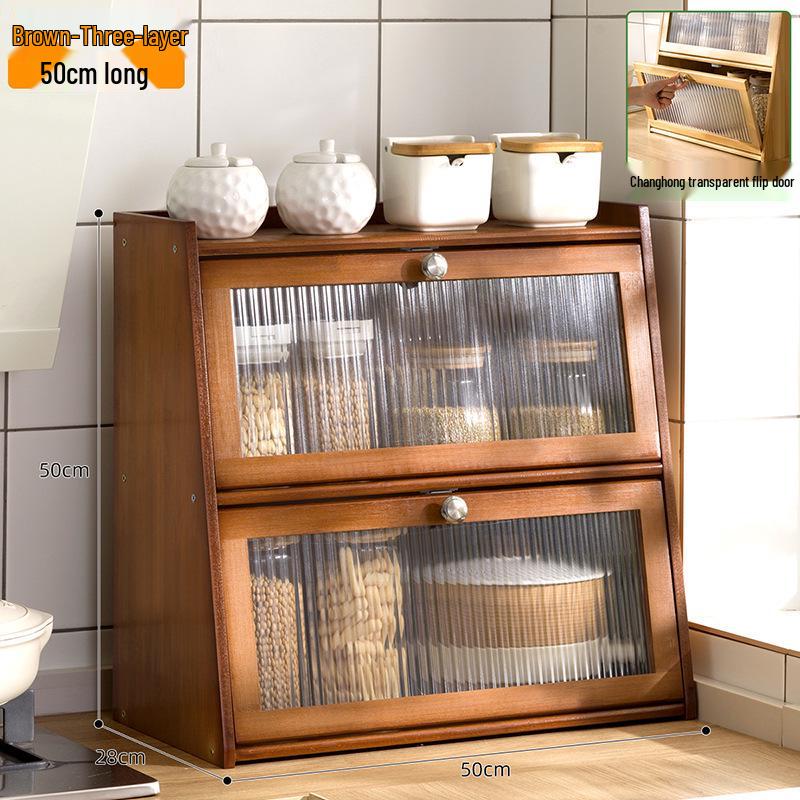 Tiered Kitchen Countertop Spice and Utensil Organizer Shelf