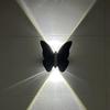 Butterfly Shaped Butterfly Solar Wall Light Motion Sensor Solar Powered Solar Powered Wall Light Decorative Lighting