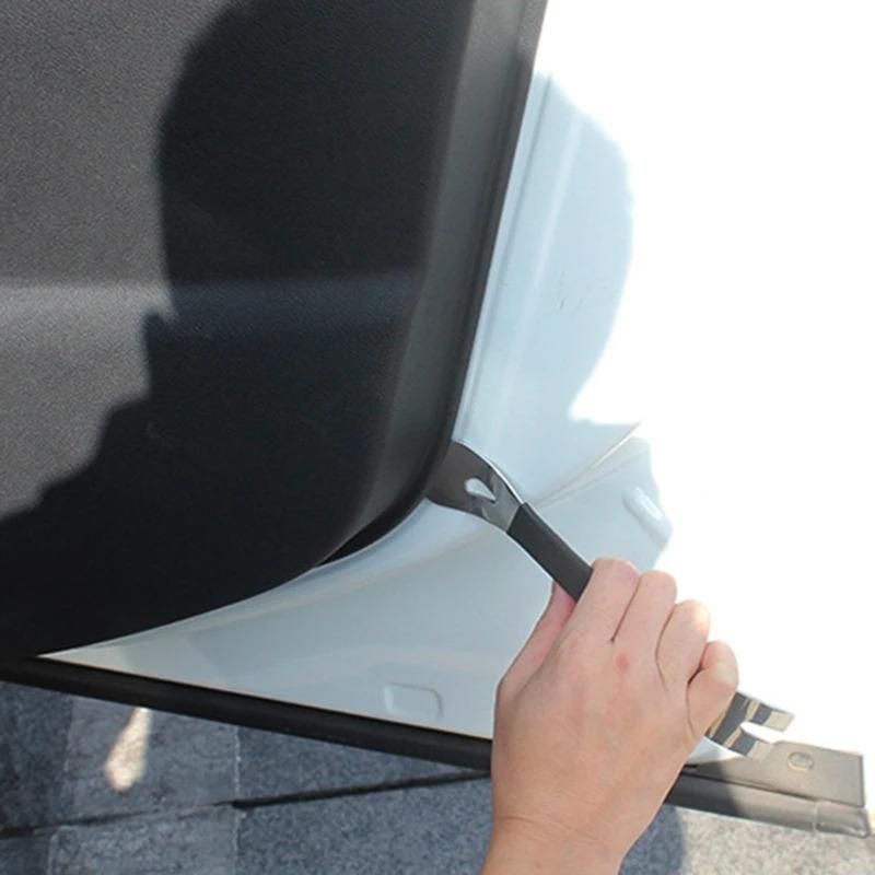 6PCS Auto Door Clip Trim Removal Tool Kit Car Panel Repair Metal Pry Set