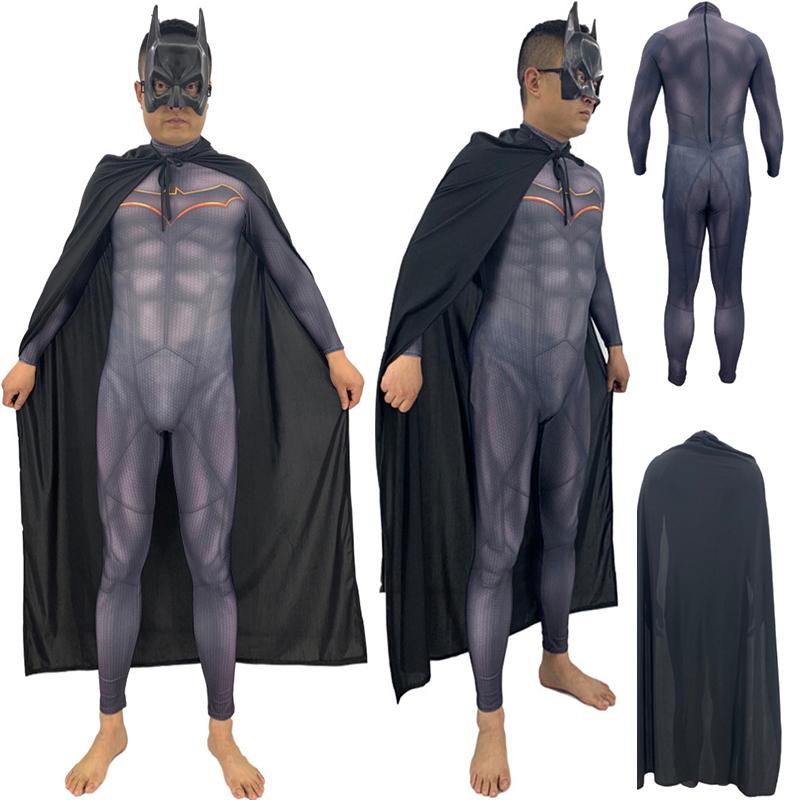 Costum Cosplay Batman Liga Justiției Adult Copil Zentai Body Echipamente Salopetă