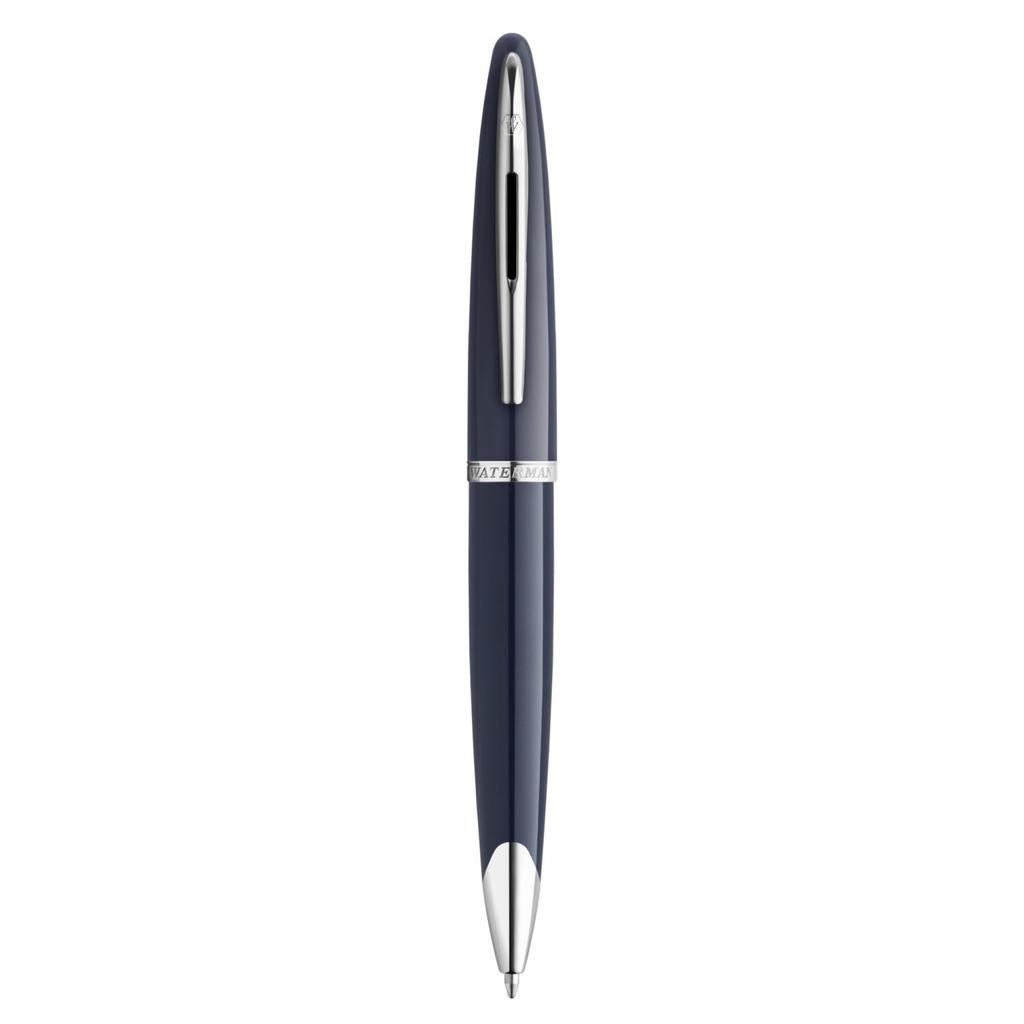 WATERMAN Karen Blue CT Ballpoint Fine Gift Premium Officially Product Number 2214312 Pen, Nib, Oil-Based, Boxed, Quality, Imported,