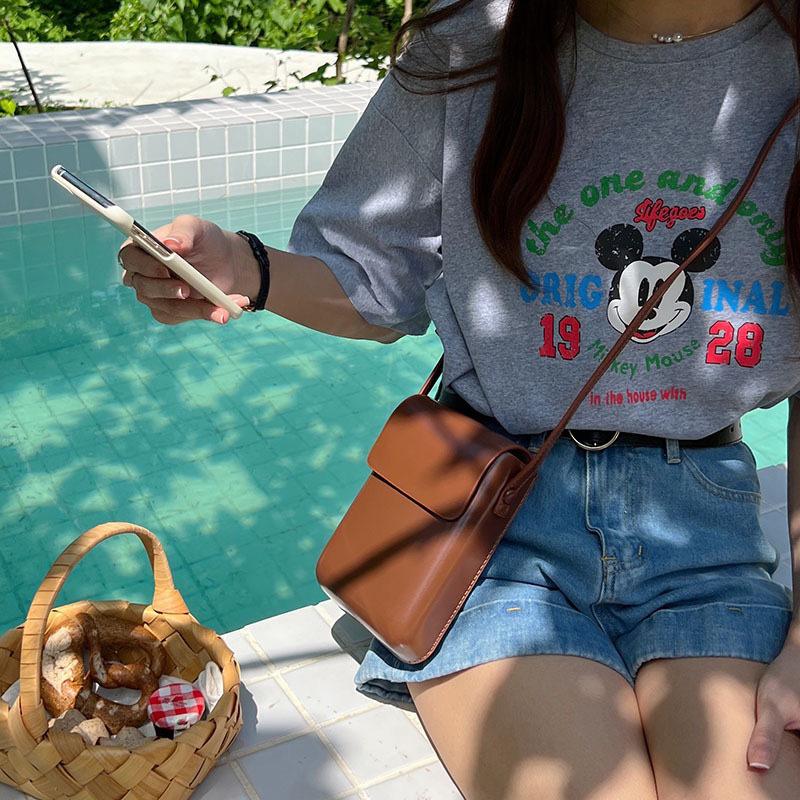 2025 Vielseitige Japanische & Koreanische Retro Umhänge-Münz- & Handytasche für Männer & Frauen