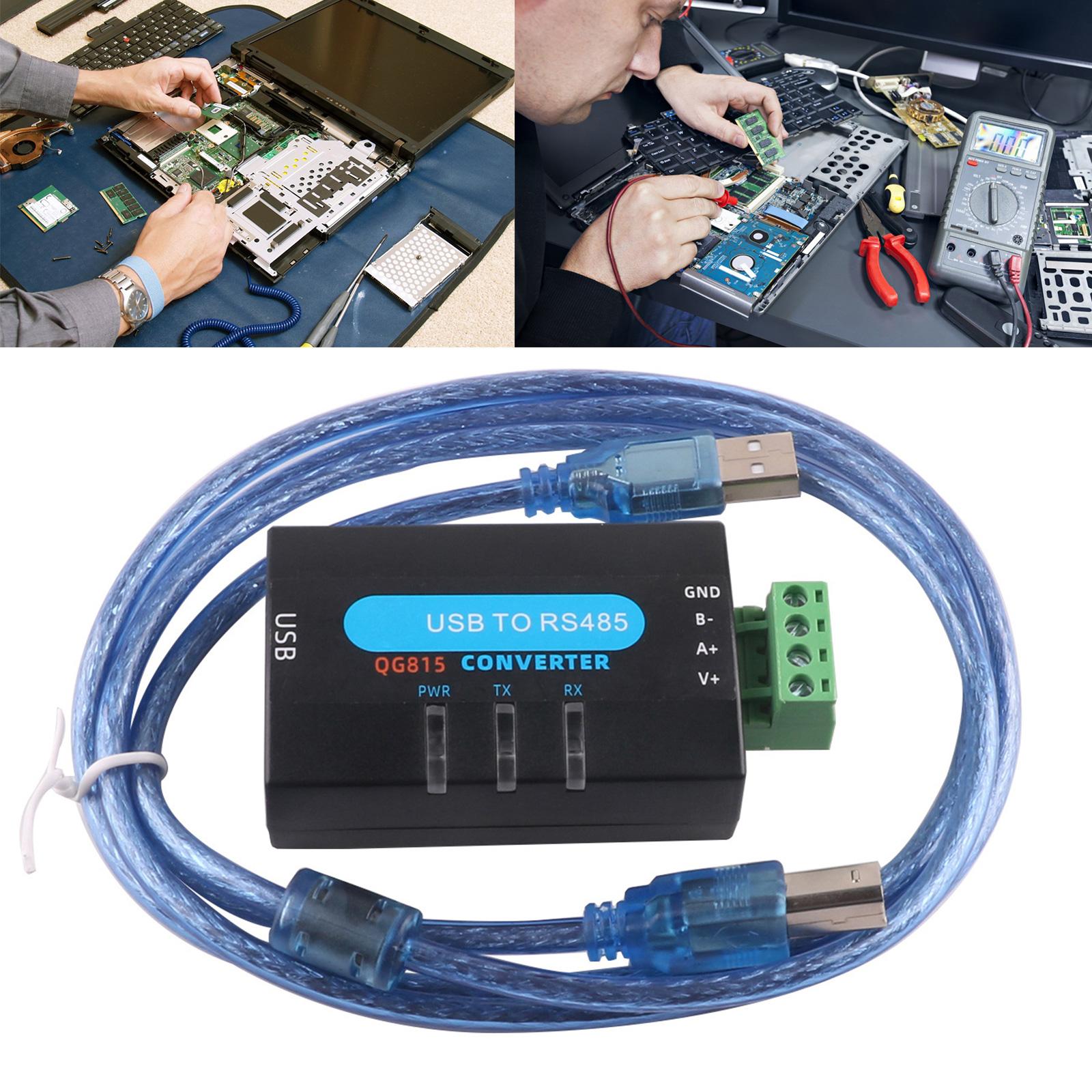 

Кабель USB до RS485 CH340 Чіпсет Ізольовані адаптери даних Конвертери Кабельні конвертери Адаптери для промислових проектів 5V