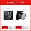 Household Kitchen Ventilator 6-12-Inch Silent Window Exhaust Fan