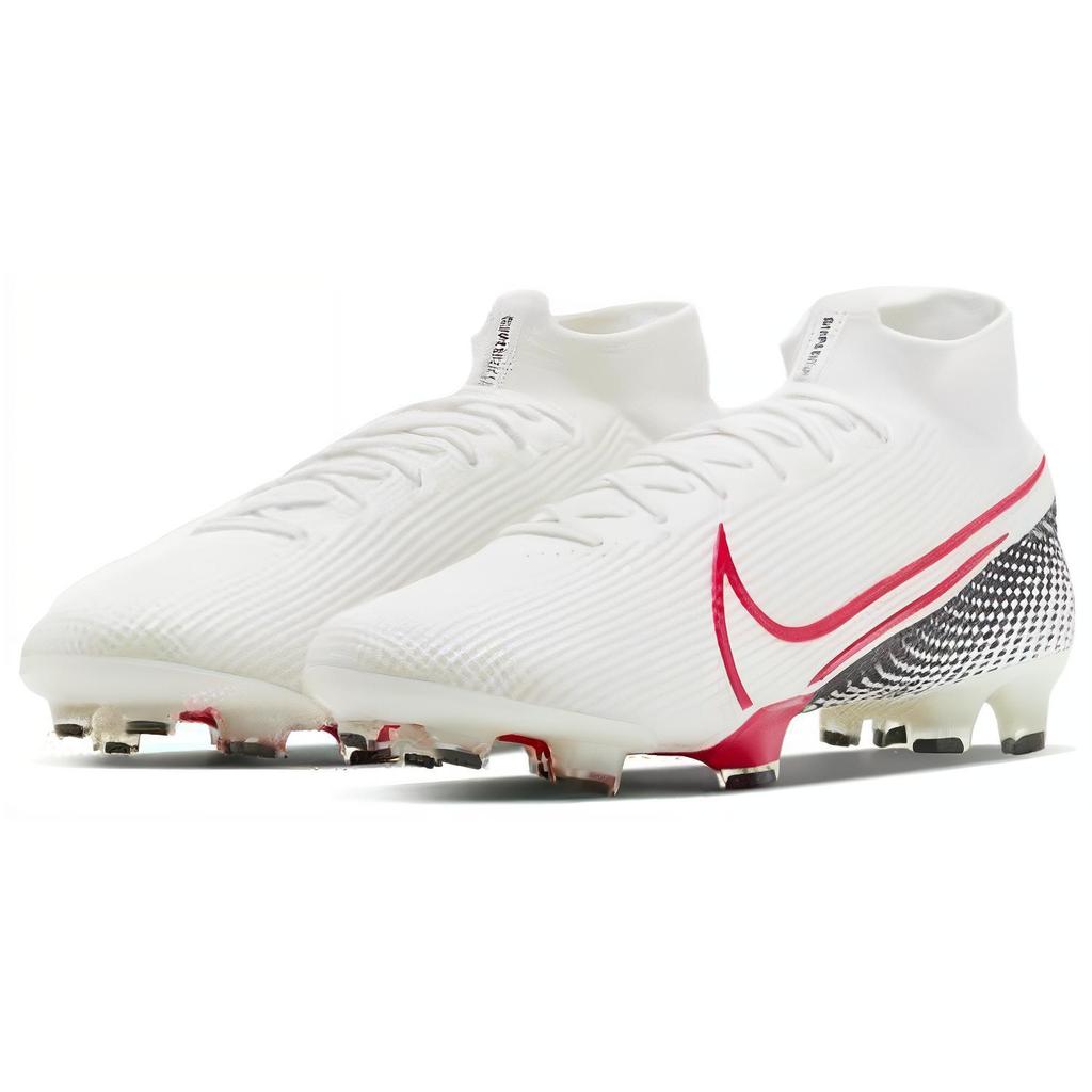 New Nike Mercurial Superfly 7 Elite Fg White Laser Crimson AQ4174-160