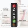 Back Massager Shiatsu Neck Massager with Heat Electric Back Massager for Shoulder Back Leg Deep Tissue Kneading Massage