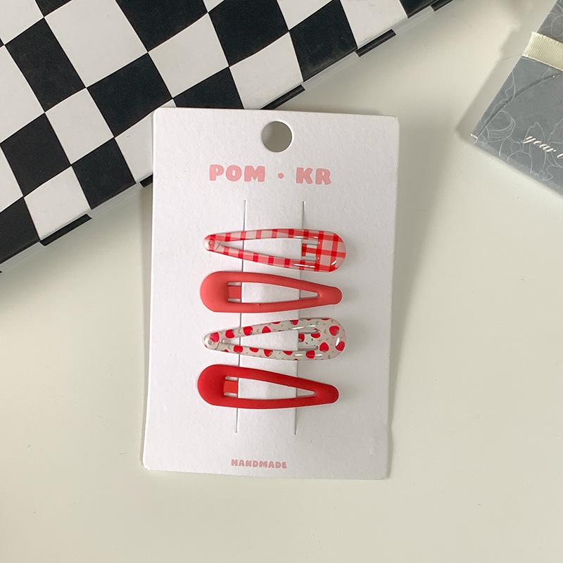 

Новая печать Фруктовые Красочные Детские Заколки для Волос Корейские Милые Заколки для Волос для Девочек Не Портят Качество Волос Головные уборы