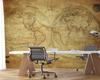 Wallpaper Old Vintage World Map