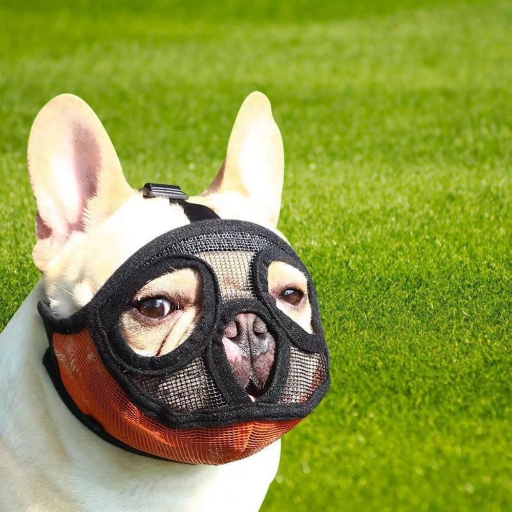 Adjustable Dog Anti-Biting Muzzle Anti-Eating Dog Stop Barking Mask Pet Dog Mask  Outdoor Walking
