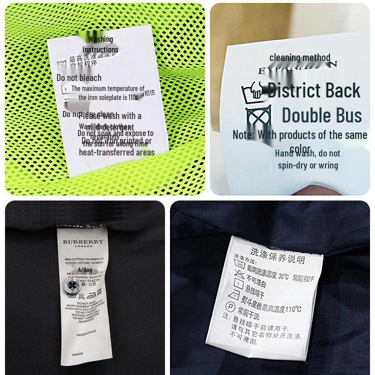 Durable Multi-Color Thermal Transfer Printer Ribbon for Wash Care, Nylon, and Satin Labels