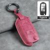 For BAIC WEVAN m35 M30  M20 HYOSOW S3 s3l20 M30S S6 S2 S5 Bispeed t5 Leather Key Cover Keychain Key Case Car Key rope Keyring