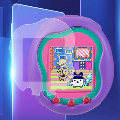 For Tamagotchi Uni Screen Protector Film 2pcs PET/TPU Anti-Scratch Film Auto Restoration Anti Fingerprint Screen Protector Film