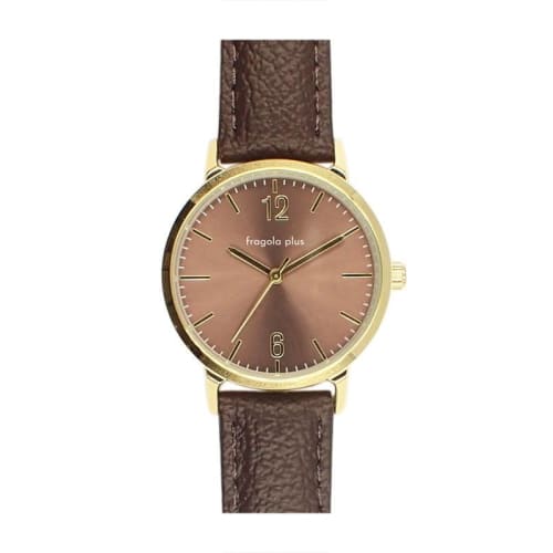 Fragola Plus Antibacterial Strap Watch H00221S-1 DBR Women's Brown