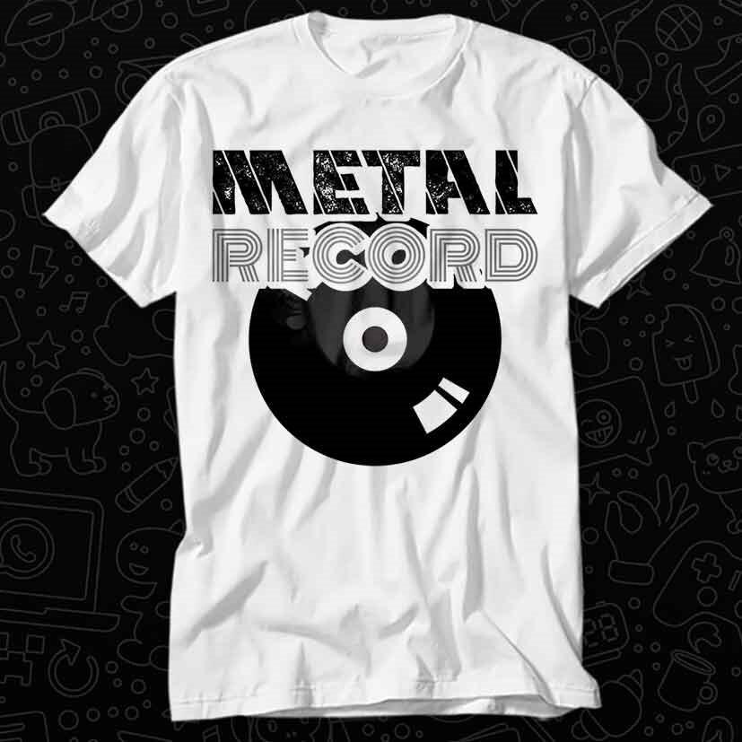 

Metal Record Vinyl Music Band Concert Studio T Shirt 339 XL