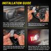 Red OLED Neon Tube Pure White SMD LED License Plate Light Tag Lamp For Toyota Tacoma 2005-2015 Tundra 2000-2013 Pickup Truck