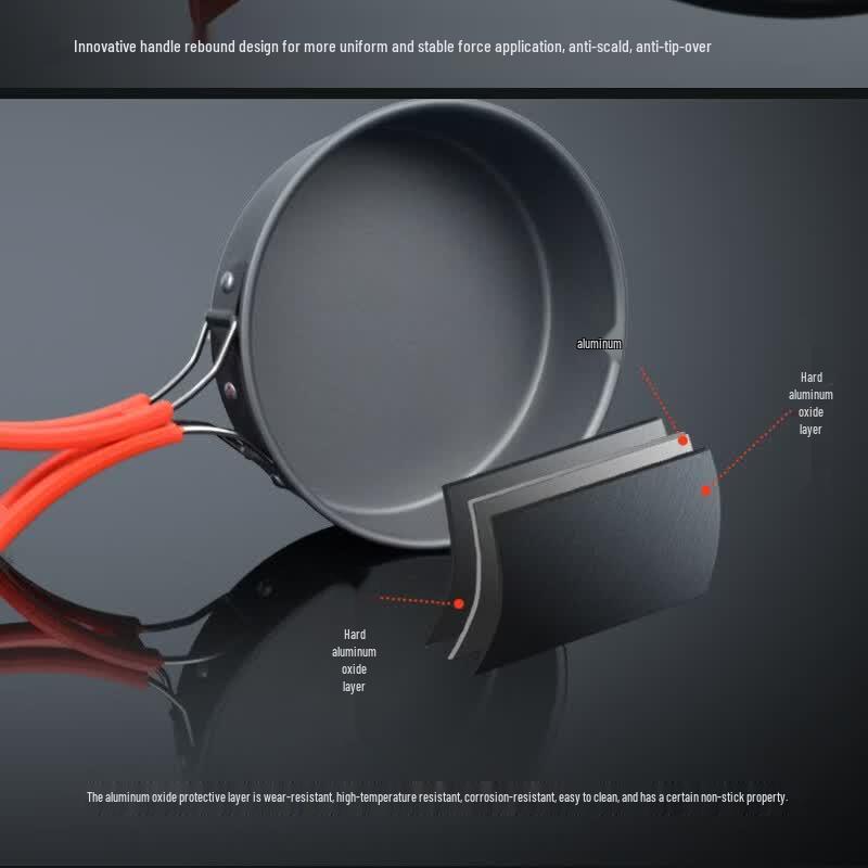 Gongziyu Portable Camping Cookware Set