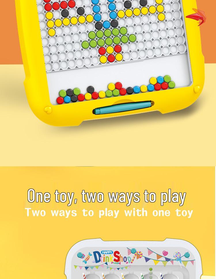 Children's Magnetic Tracing Board with Stone Pen: Educational Toy