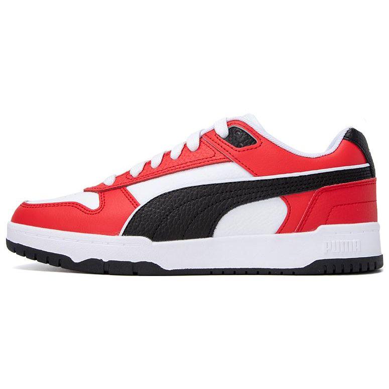 

Puma Rbd Game Breathable Durable Low-Top Sneakers Unisex Sneakers White Red 386373-20 37