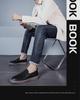 Men's Slip-On Leather Shoes: Sizes 36–48, Soft Sole, Breathable, Hand-Stitched