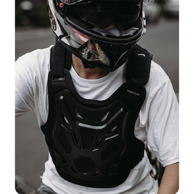 Breathable Motorcycle Armors Vest Impact Resistant Design Adjustable Straps Chest Armors For Customized Fit And Protection