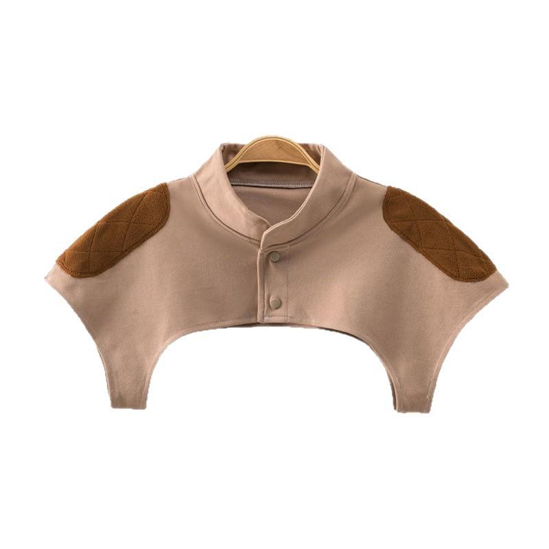 Halswirbelsäulen-Schal: Warmer ärmelloser Top für die Nacht, Herbst/Winter, nach der Geburt, für Frauen mittleren Alters, ältere Frauen, Schutz aus deutschem Samt.