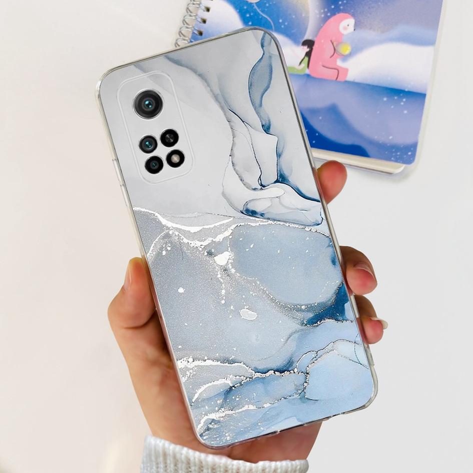 For Xiaomi Mi 10T Pro 5G Case Fashion Marble Transparent Silicone Phone Back Cover For Xiaomi Mi 10T 5G Fundas Mi10T Soft Bumper